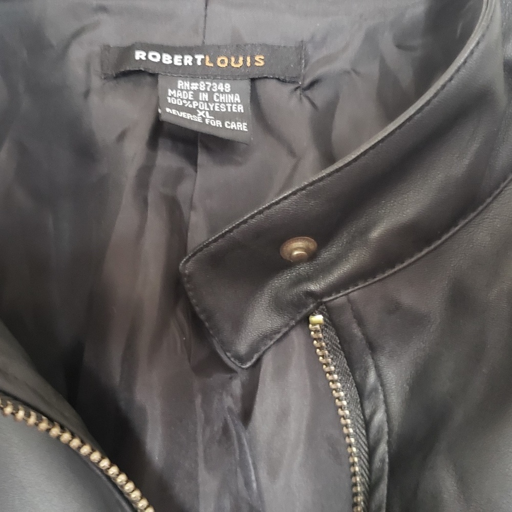 leather like jacket-removing to donate soon